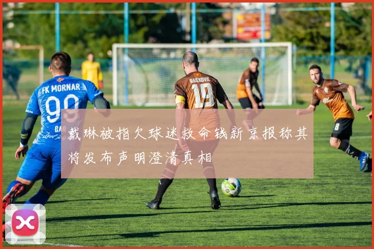 戴琳被指欠球迷救命钱新京报称其将发布声明澄清真相