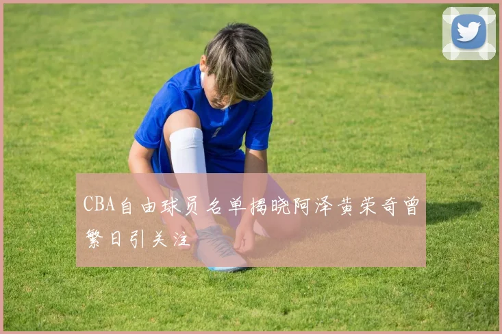CBA自由球员名单揭晓阿泽黄荣奇曾繁日引关注